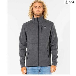 Rip Curl Dark Gray Crew Jacket M